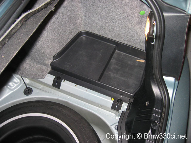 Bmw 330 battery location #3